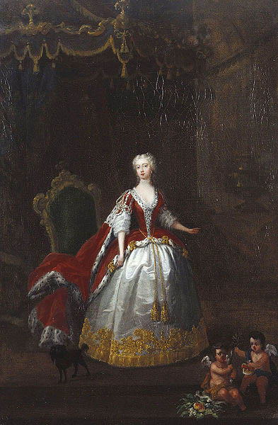 William Hogarth Portrait of Augusta of Saxe-Gotha